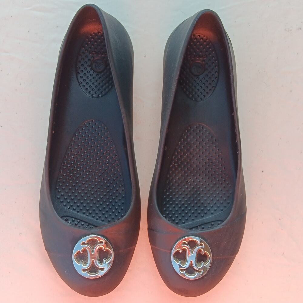 Crocs Ballet Flats Navy Women's Size 7